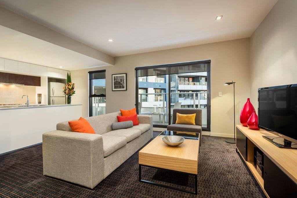 Quest Docklands Aparthotel Melbourne Ruang foto