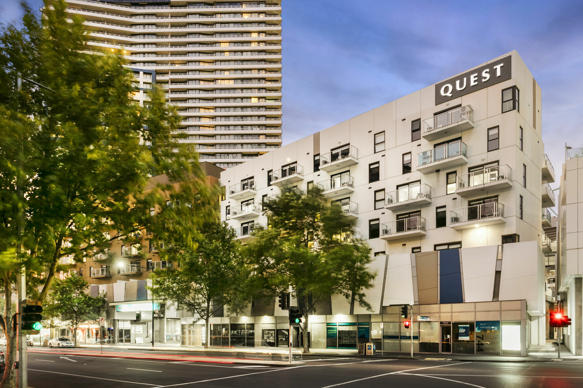 Quest Docklands Aparthotel Melbourne Bagian luar foto